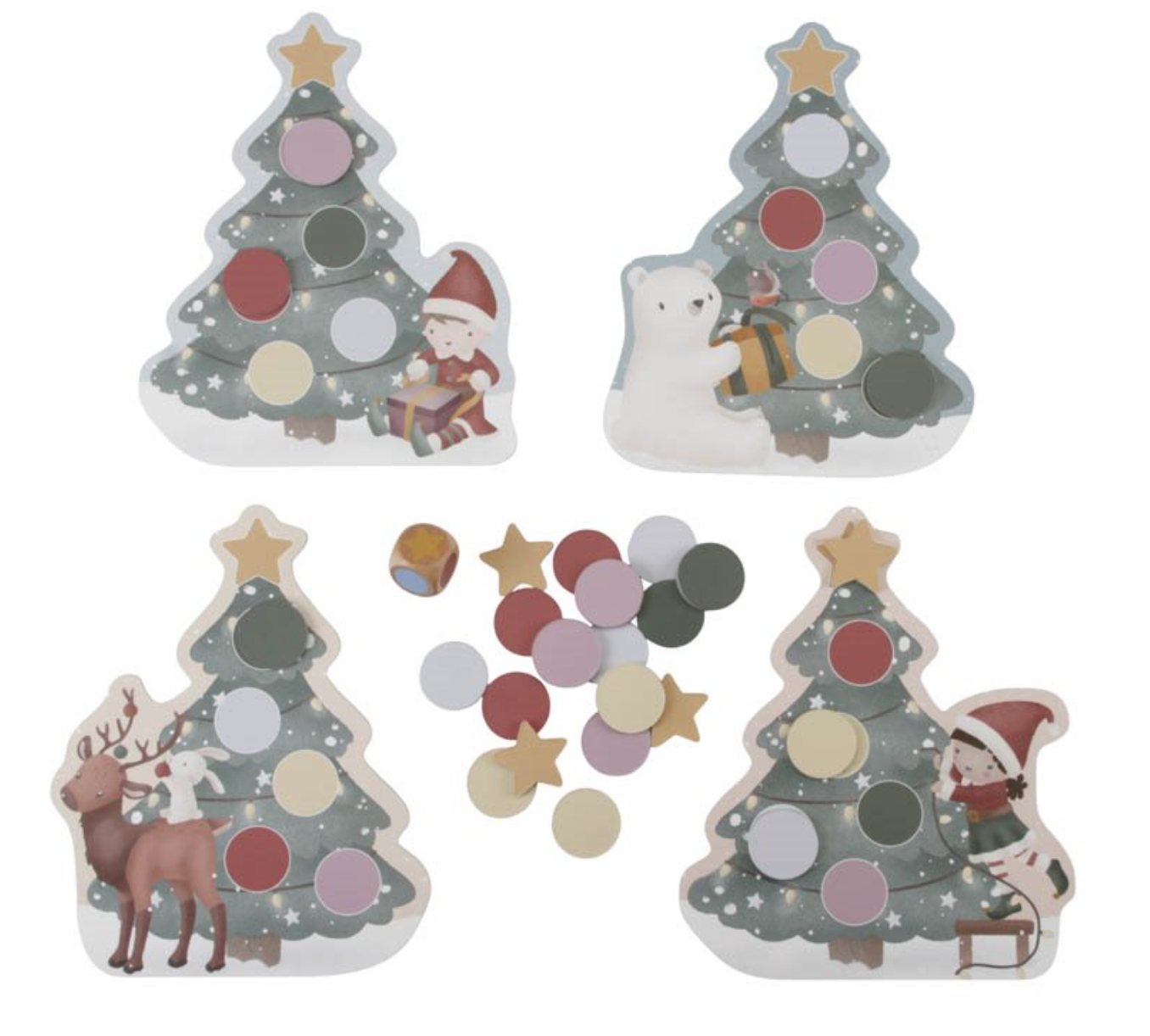 X-Mas Weihnachtsbaum-Spiel | Little Dutch